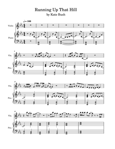 Running Up That Hill (arr. Anya Alston)