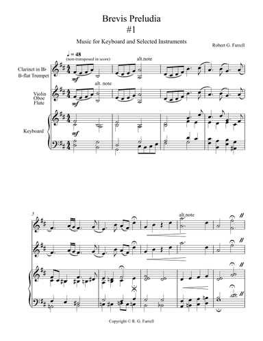 Brevis Preludia