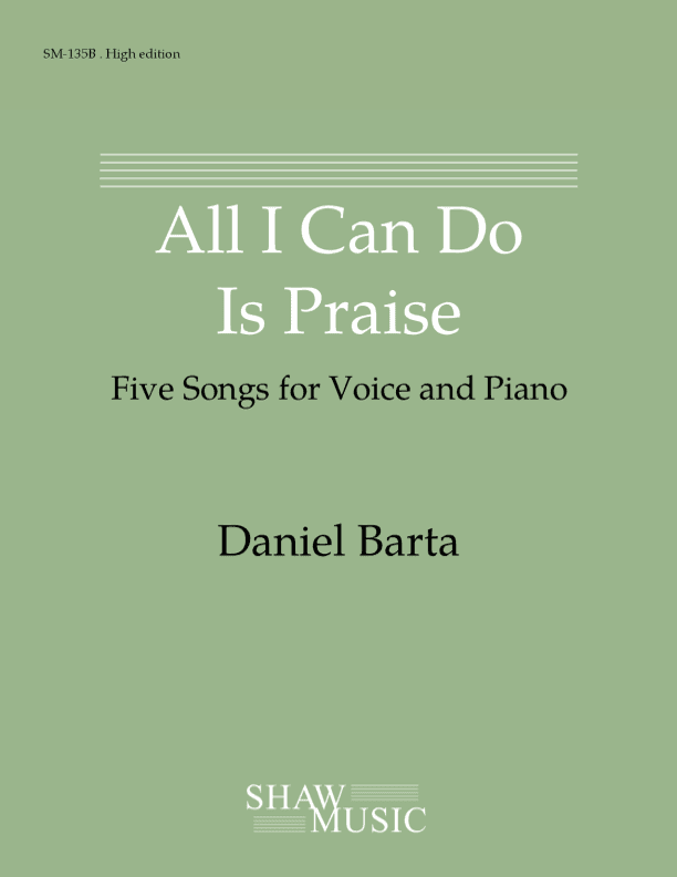All I Can Do Is Praise - High edition