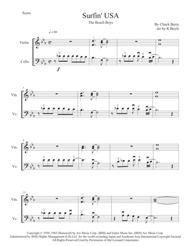 Surfin' U.S.A. (arr. Karlie Boyle)