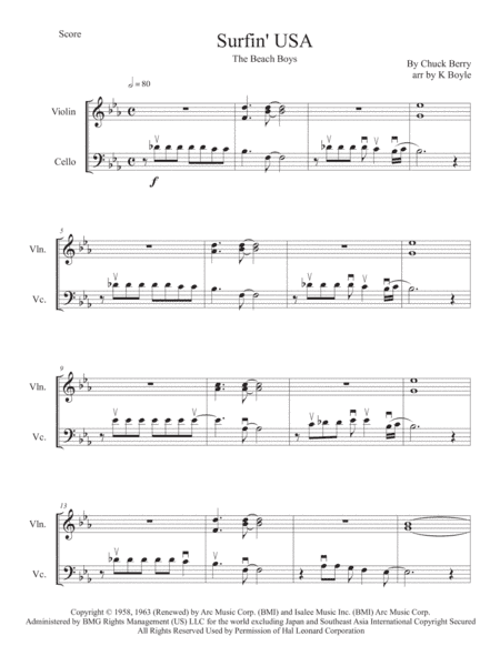 Surfin' U.S.A. (arr. Karlie Boyle)