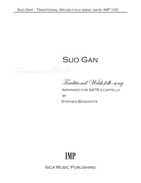 Suo Gan (arr. Stephen Benavente)