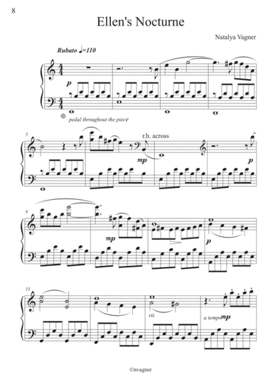Ellen's Nocturne for piano