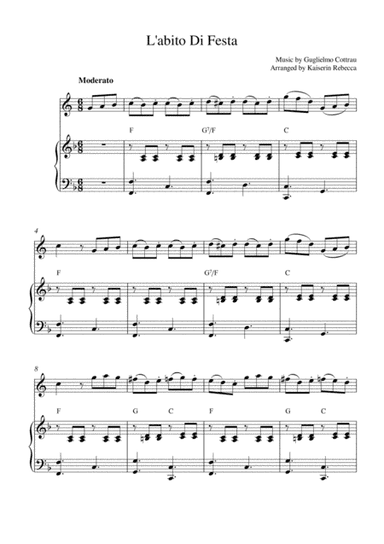 L'abito Di Festa (arr. Kaiserin Rebecca)