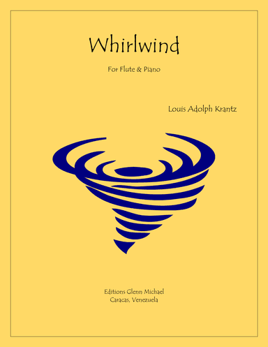 Whirlwind for flute & piano (arr. Editions Glenn Michael)