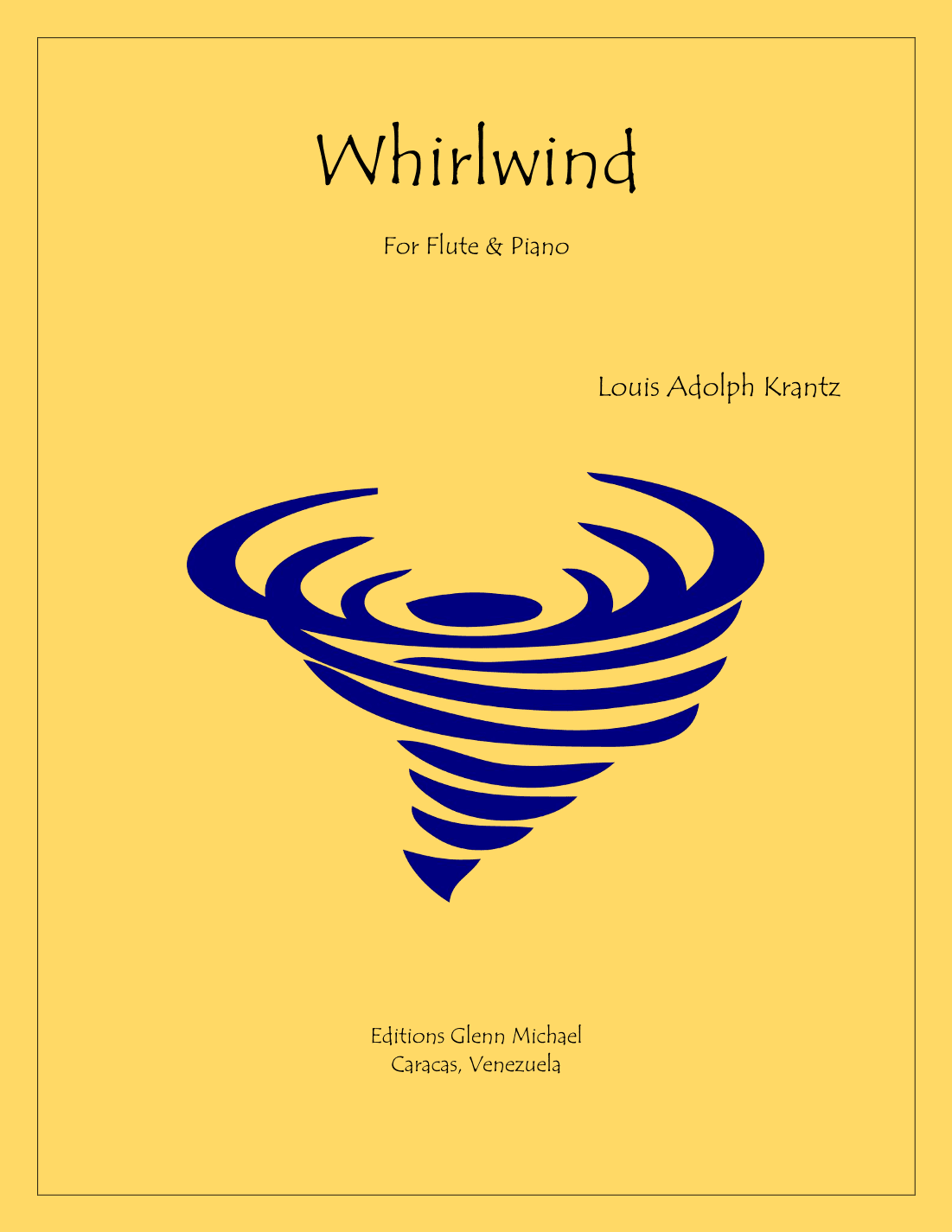 Whirlwind for flute & piano (arr. Editions Glenn Michael)