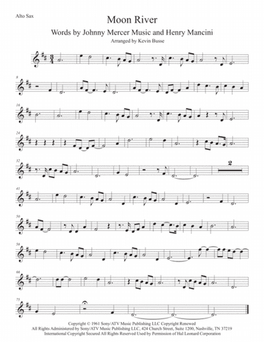 Moon River (arr. Kevin Busse)