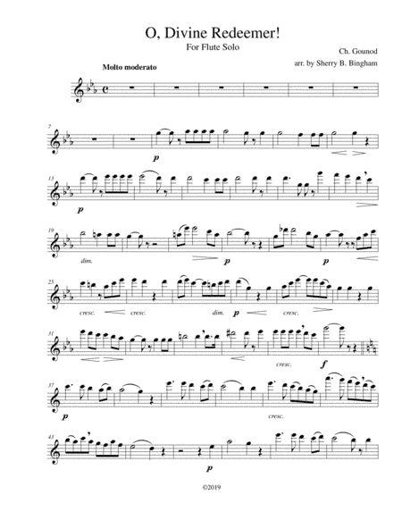 O, Divine Redeemer! (arr. Sherry B. Bingham)