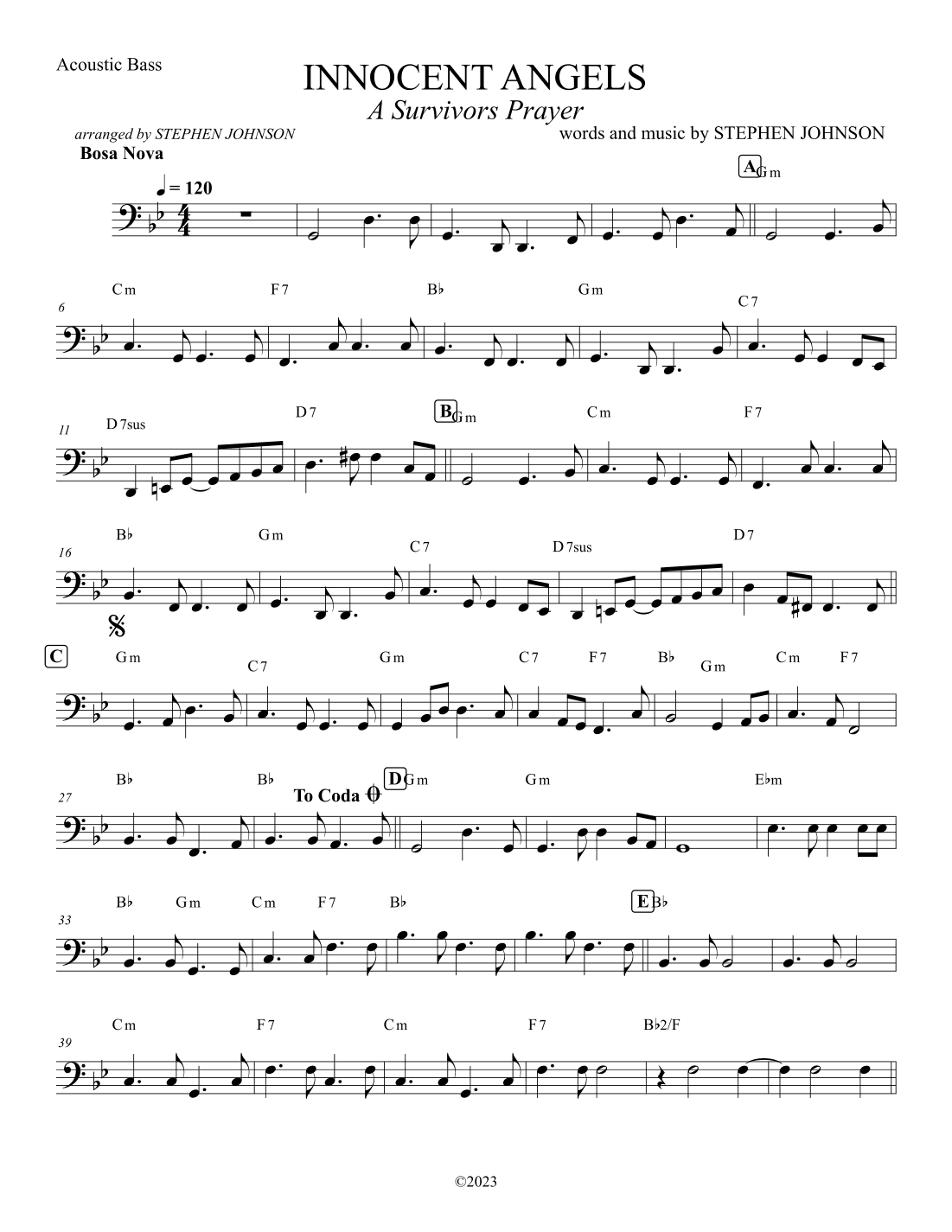 Innocent Angels (A Survivors Prayer)