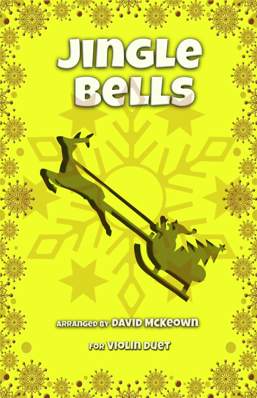 Jingle Bells, Jazz Style, for Violin Duet (arr. David McKeown)