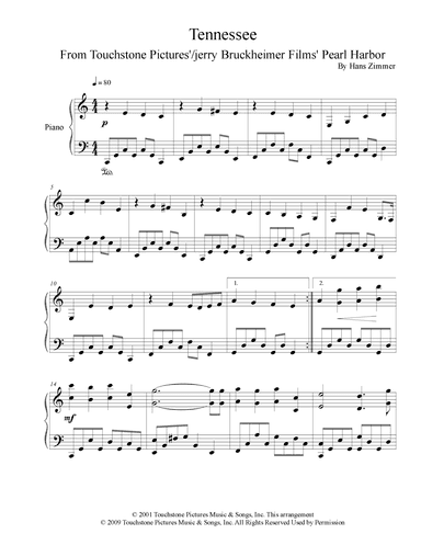 Tennessee (arr. Iván Díaz)