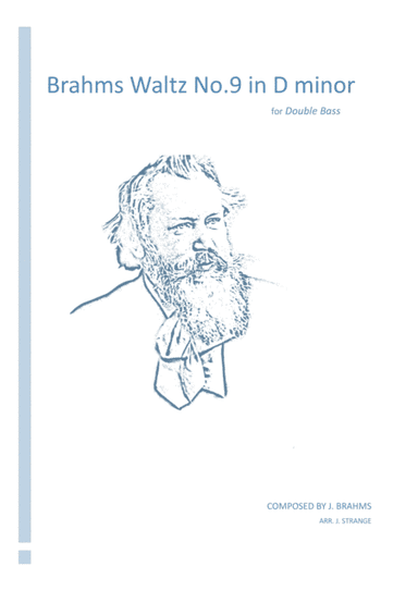 Brahms Waltz No.9 in D minor (Double Bass) (arr. James Strange)