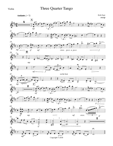 Three Quarter Tango