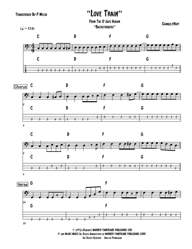Love Train (arr. P Welsh)