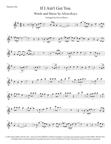 If I Ain't Got You (arr. Kevin Busse)