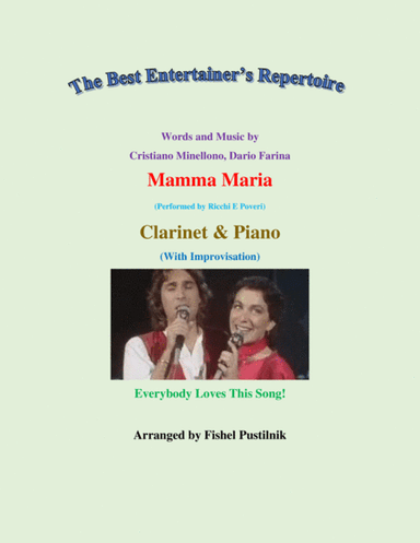 Mamma Maria (arr. Fishel Pustilnik)