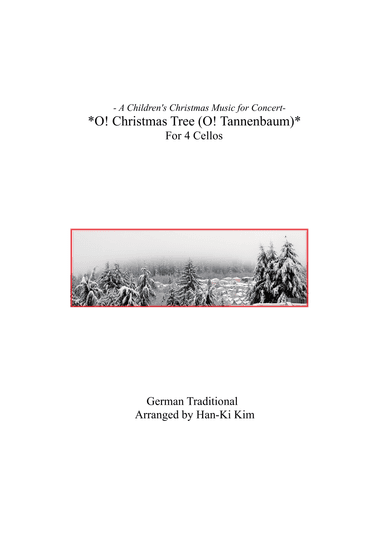 O Christmas Tree (For Cello Quartet) (arr. Han-Ki Kim)