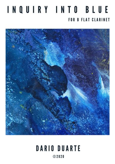 Inquiry into blue for B- flat clarinet solo