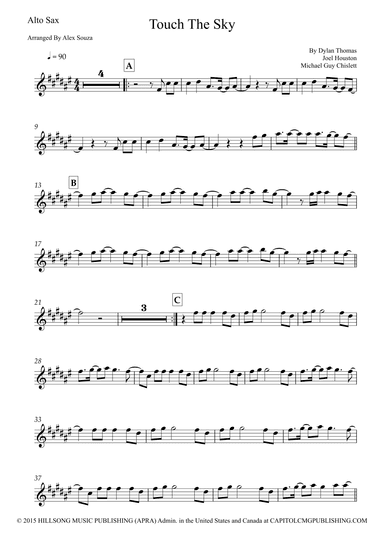 Touch The Sky (arr. Alex Souza)