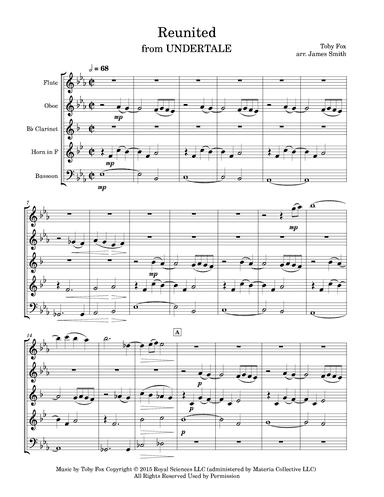 Reunited (arr. James Smith)