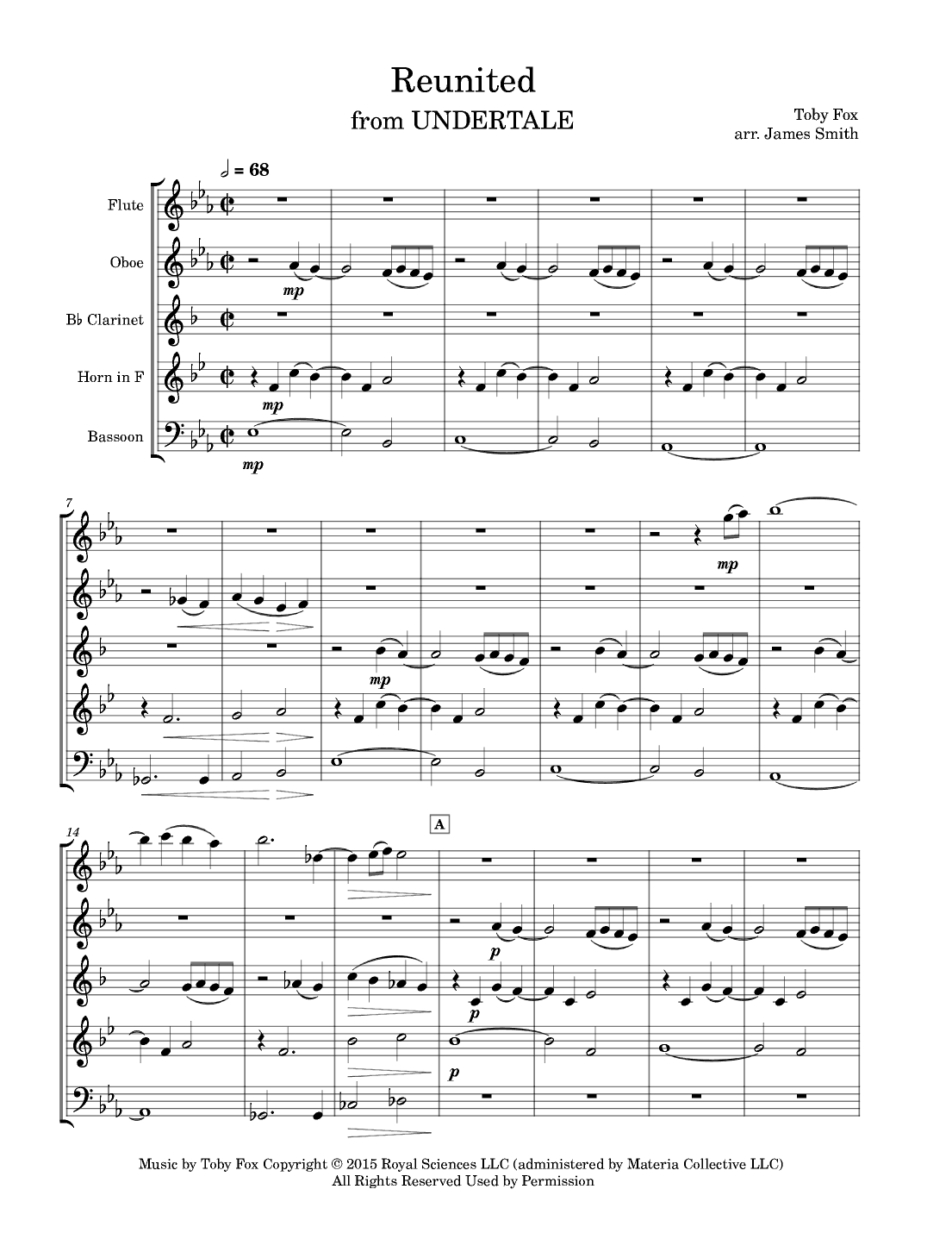 Reunited (arr. James Smith)