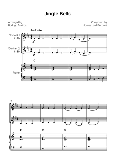 Jingle Bells (arr. Rodrigo Faleiros)