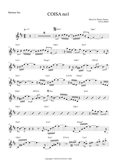 Coisa No. 1 (arr. The Sheet Music Library)