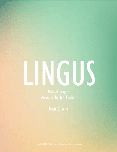 Lingus (arr. Jeff Tincher)