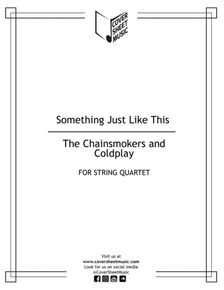 Something Just Like This (arr. Jose Quintana)