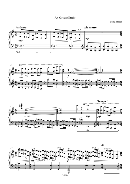 An Octave Etude