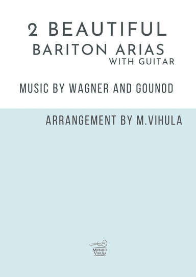 2 beautiful bariton arias (arr. Mihajlo Vihula)