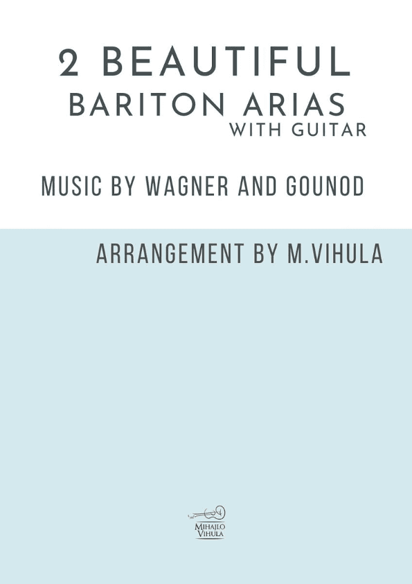 2 beautiful bariton arias (arr. Mihajlo Vihula)