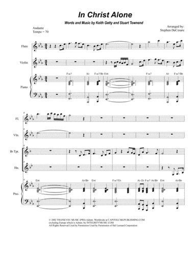 In Christ Alone (arr. Stephen DeCesare)