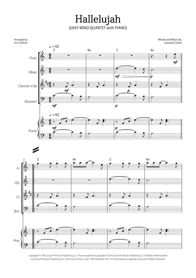 Hallelujah (arr. Iury Cardoso)