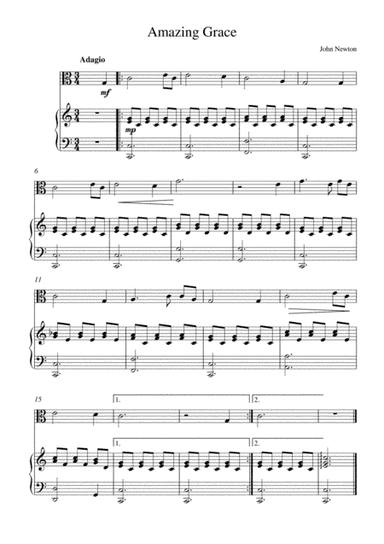 Amazing Grace (arr. Kaiserin Rebecca)