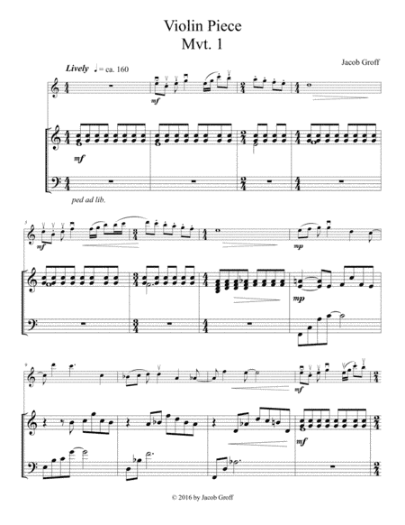 Violin Piece