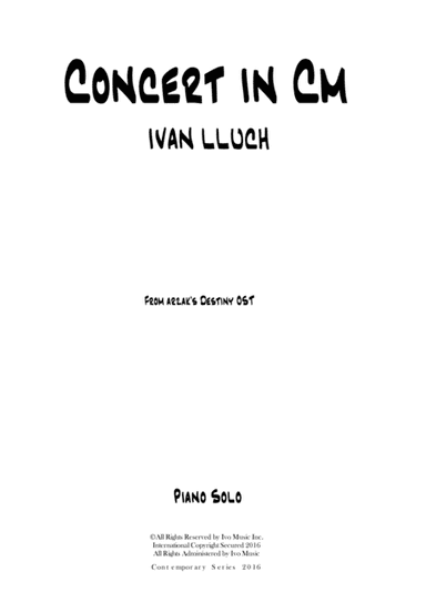 Concert in Cm