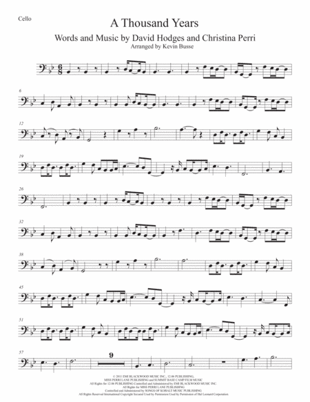A Thousand Years (arr. Kevin Busse)