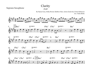 Clarity (arr. Fabio Britto)