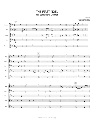 First Noel (arr. Isaac Gonçalves)