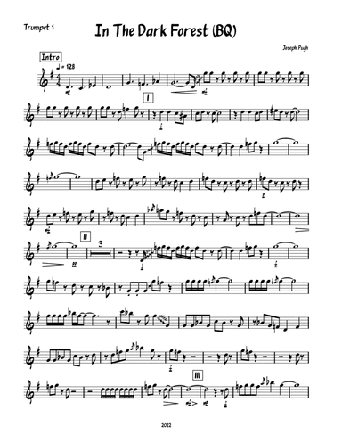 In The Dark Forest (Brass Quintet)