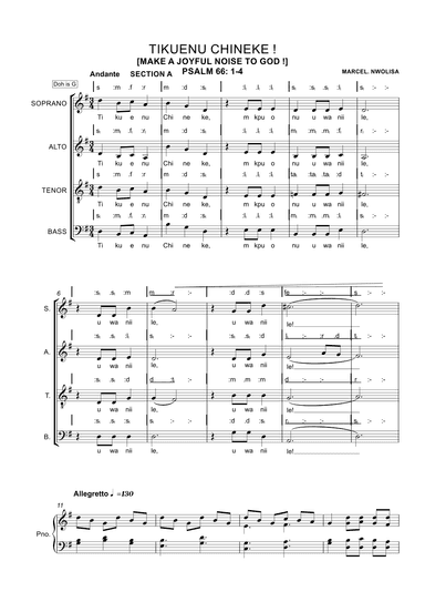 TIKUENU CHINEKE [MAKE A JOYFUL NOISE TO GOD]