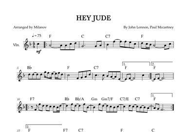 Hey Jude (arr. Milanov)