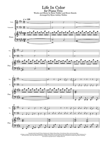Life In Color (arr. Ryan Nobles)