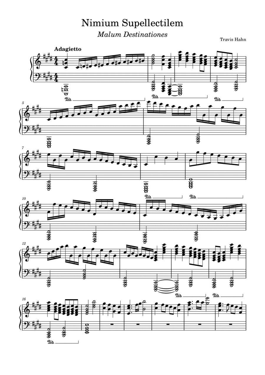 Nimium Supellectilem