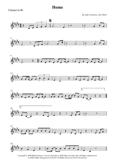 Home (arr. Wesley S. SIlva)