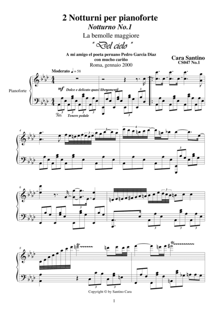 2 Nocturnes for piano