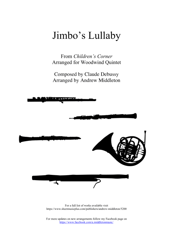 Jimbo's Lullaby arranged for Wind Quintet (arr. Andrew Middleton)