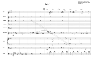 Bach3 (Bach Cube) (arr. Mark Withers)