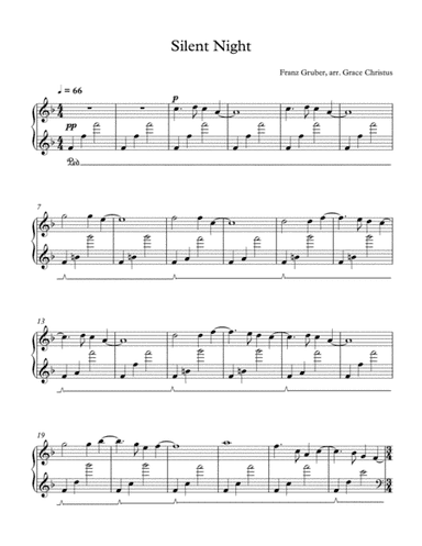 Silent Night (arr. Jade Press)